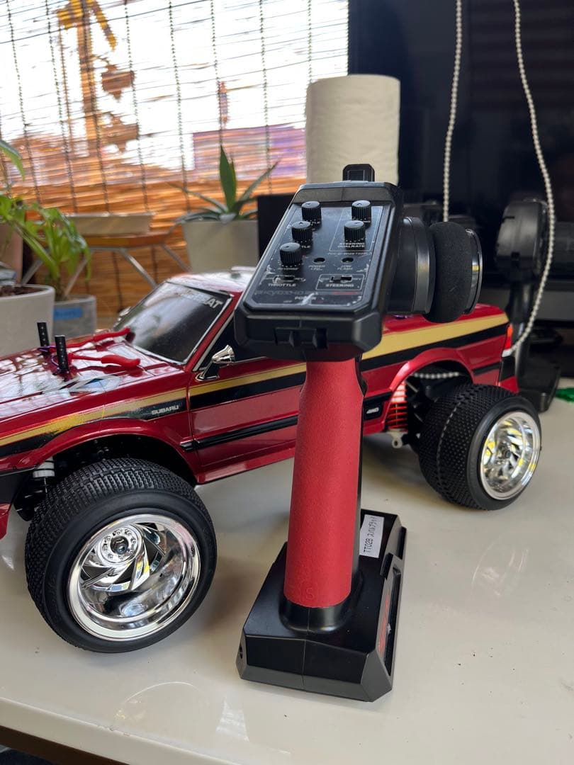 タミヤTT02Bシャーシ 希少SUBARUブラッド