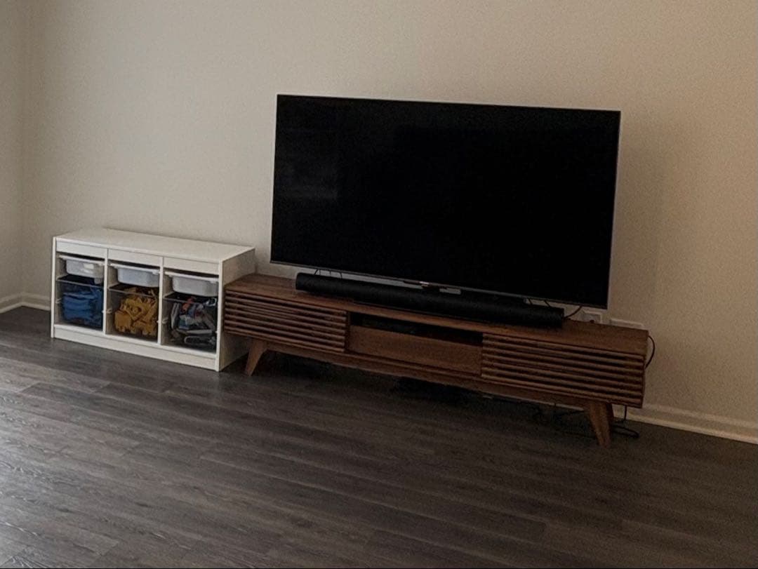 ウォールナット テレビ台（幅178cm×高さ43cm×奥行34cm)/