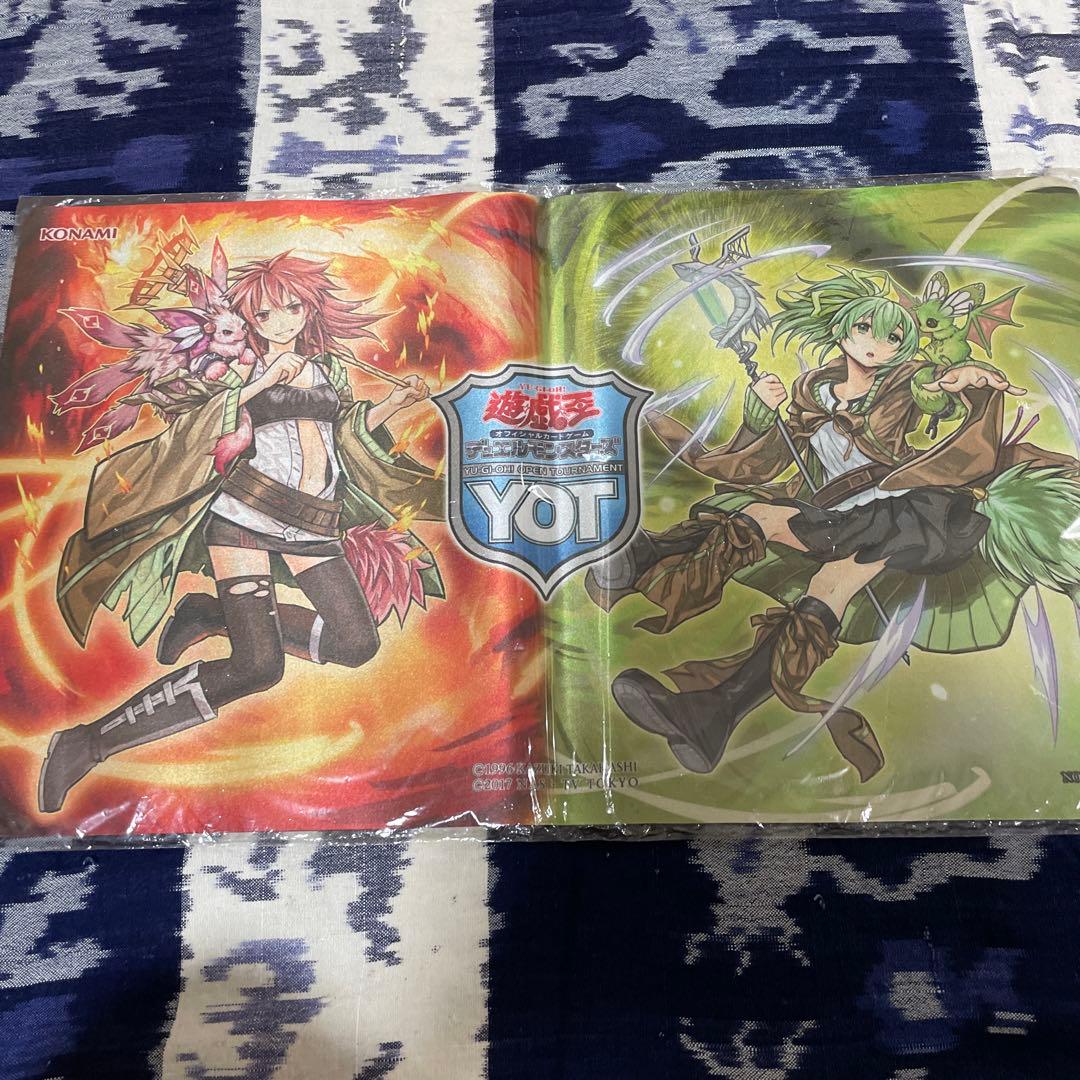 遊戯王 プレイマット アジアYOT 霊使い ヒータ ウィン プレイマット