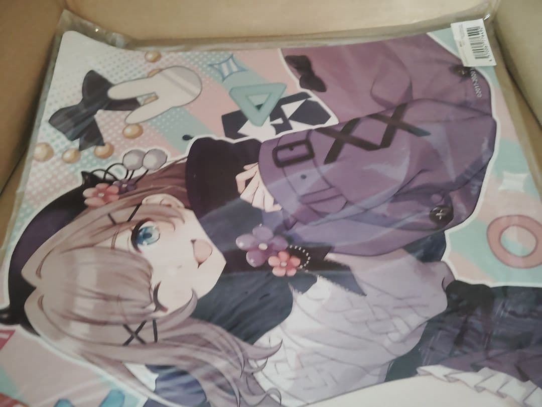 にじさんじ 鈴原るる ラバーマット プレイマット 新品未開封品