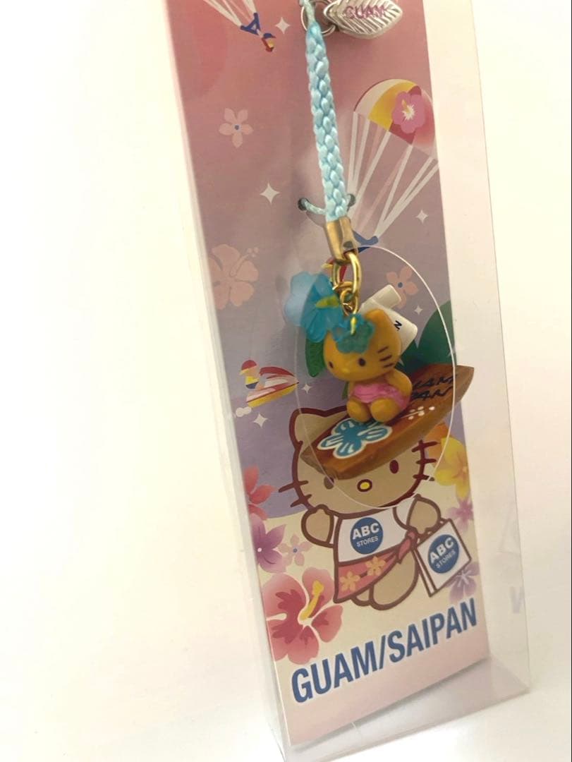ご当地キティ　ABCstore限定　グアム　サイパン　サーフィン　日焼けキティ