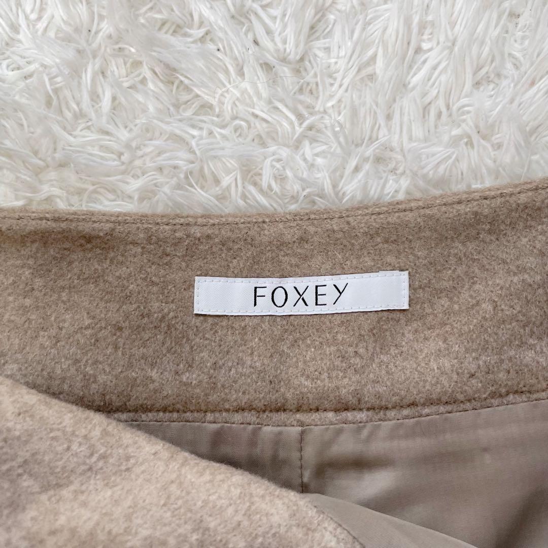 美品✨FOXEY 定価121.000円 カシミヤ ハーフパンツ キュロット 近年