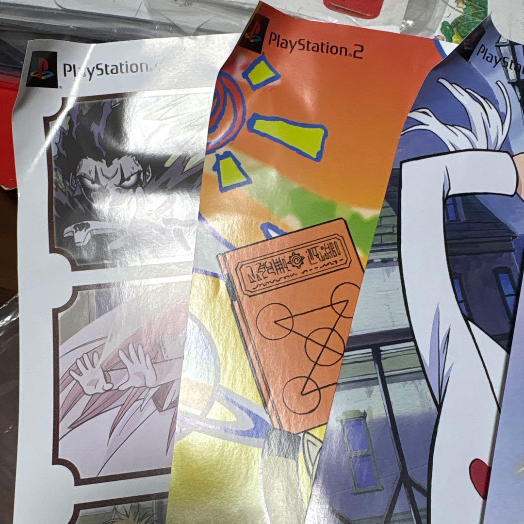 ps2 ガッシュベル　店頭　販促　非売品　ポスター　セット