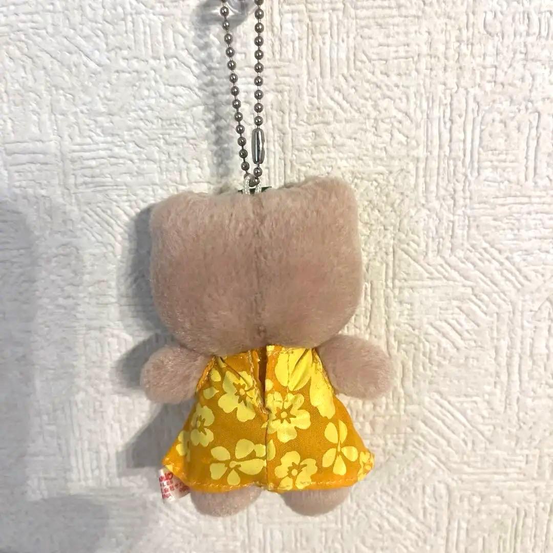 レア‼️プルメリアアロハキティ日焼け ぬいぐるみ マスコット ハイビスカス ハワイ