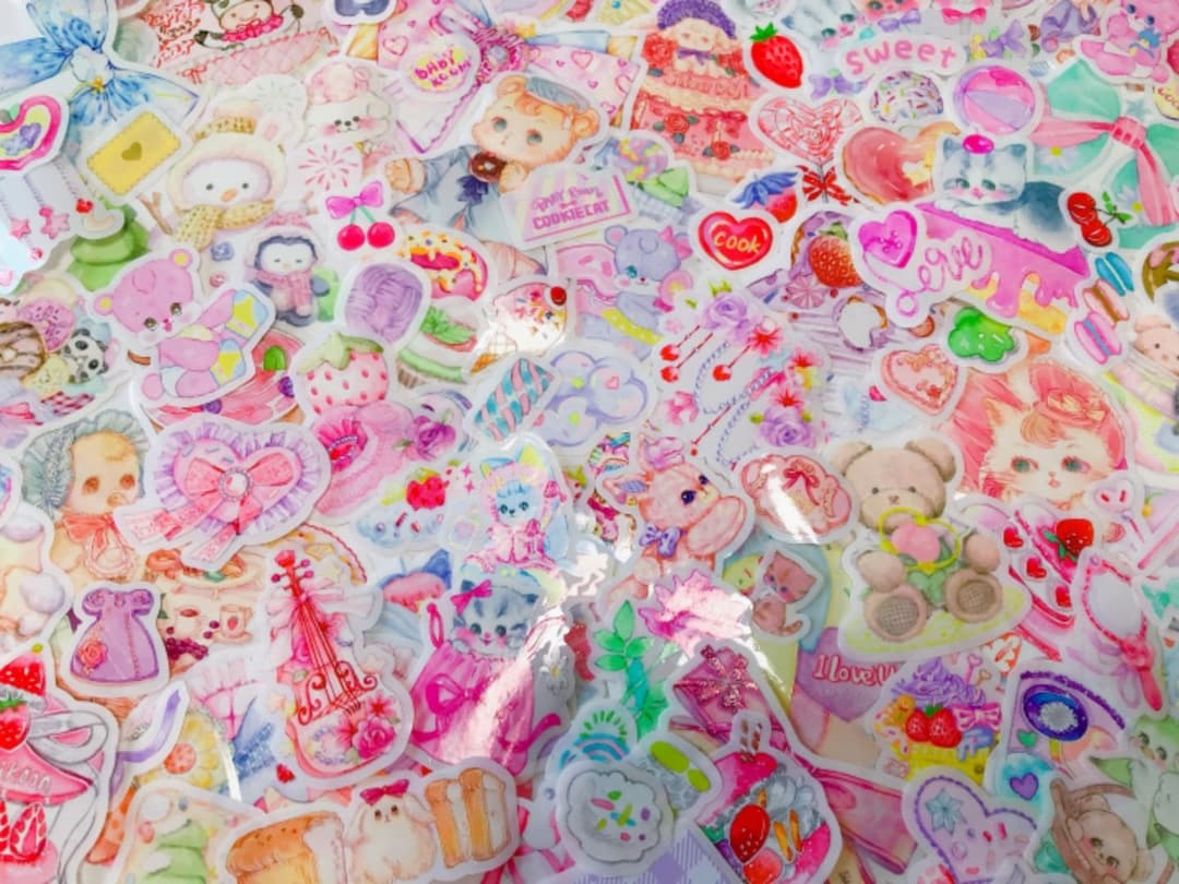 可愛いい❤️❤️フレークシール( ⸝⸝•ᴗ•⸝⸝ )ゆめかわセット♡♡