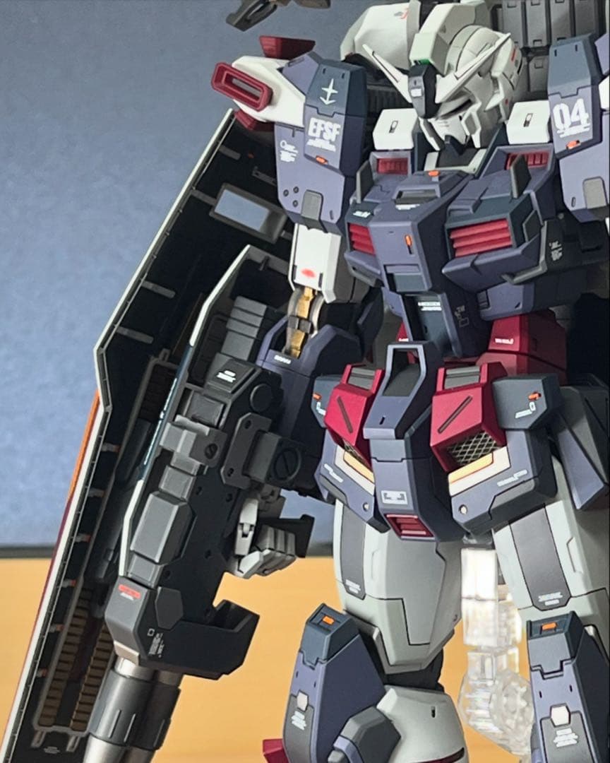 MGフルアーマーガンダムVer.Ka サンダーボルト　ミキシング 全塗装 完成品