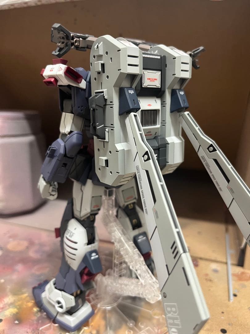 MGフルアーマーガンダムVer.Ka サンダーボルト　ミキシング 全塗装 完成品