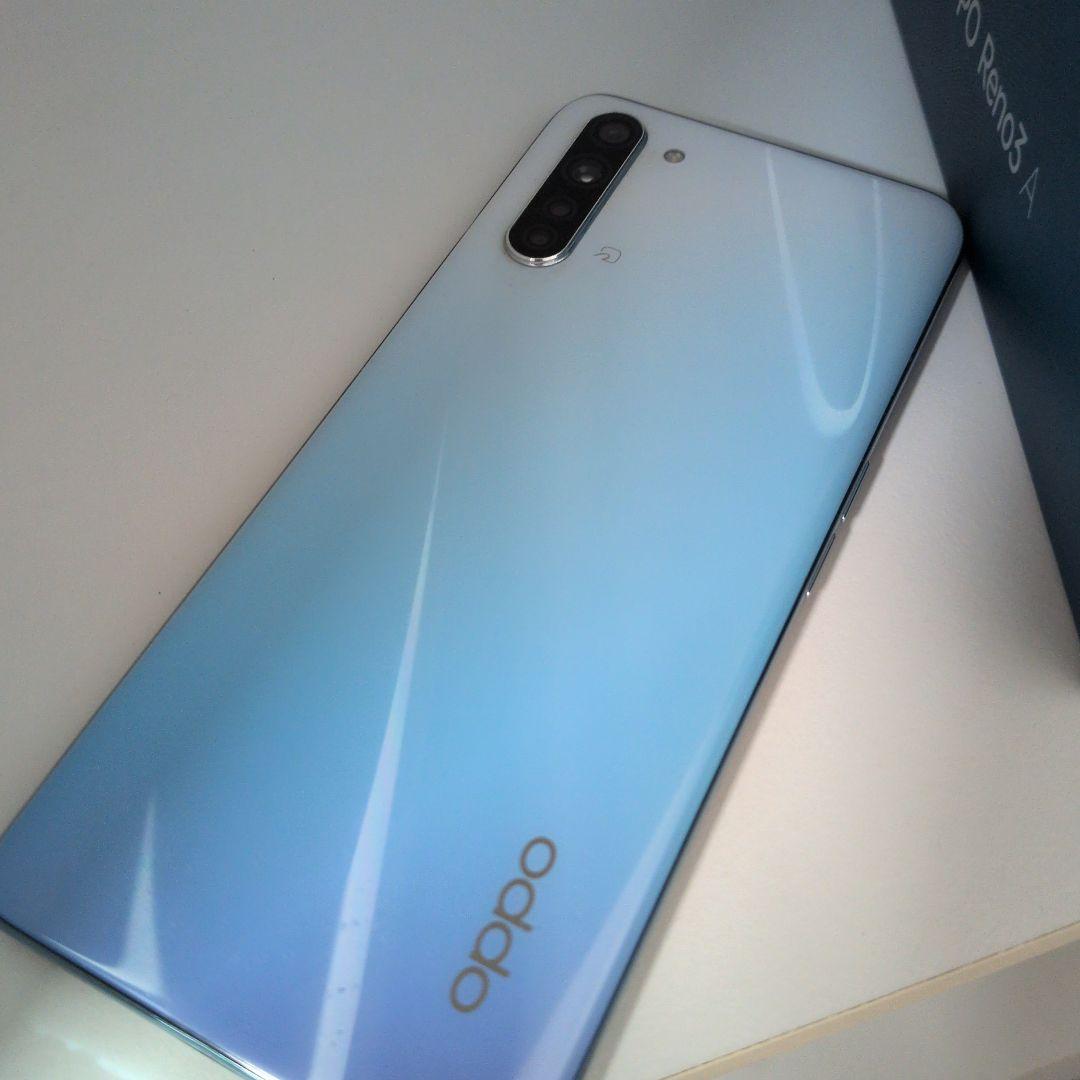 OPPO Reno3 A グラデーションホワイト 本体