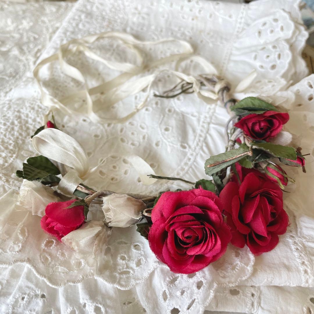 フランスアンティーク　花冠