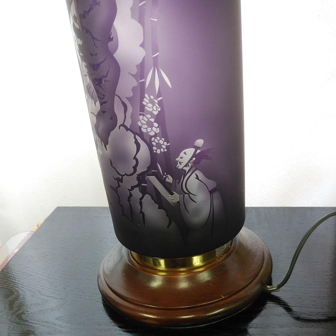 ランプ　ガラス　硝子　作家一点もの　【寅】　ハンドメイド