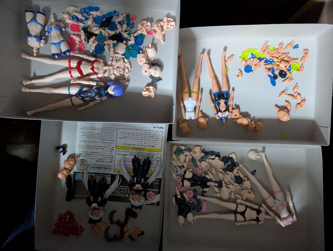 ち*K様 ジャンク　美プラ　組み立て済み　まとめ売り