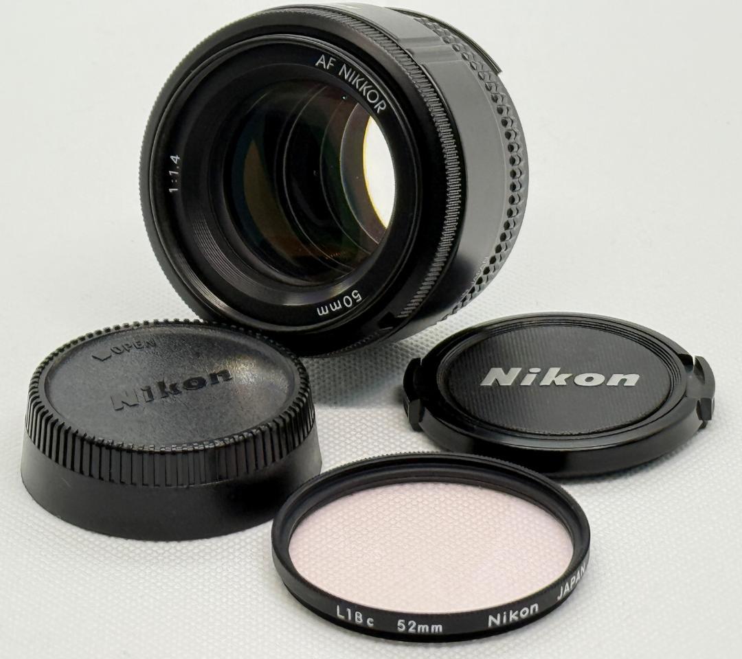 【外観・光学超美品・動作確認】Nikon AF NIKKOR 50mm F1.4