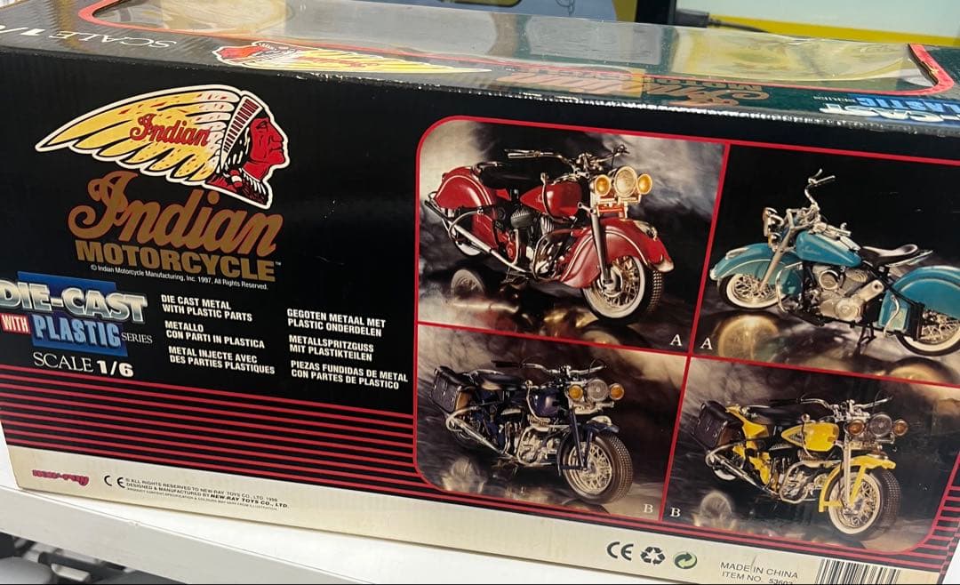 Indian Motorcycle 1/6スケール ダイキャストモデル