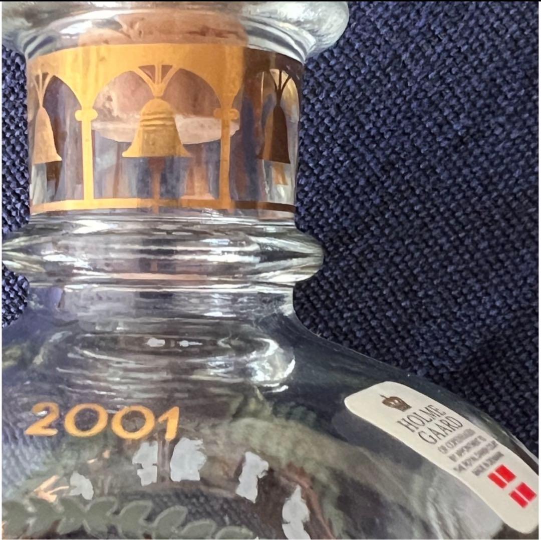 ホルムガード　クリスマスボトル　2001 エンジェル リキュールボトル　ガラス