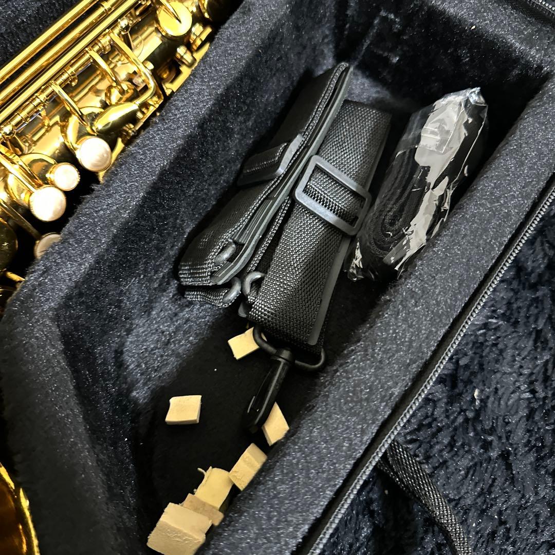 美品 JUUXAAN アルトサックス 管楽器 ケース付属 彫刻