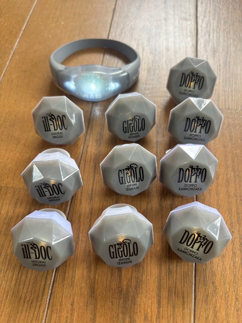 ヒプノシスマイク シンジュク リングライト LEDリストバンド