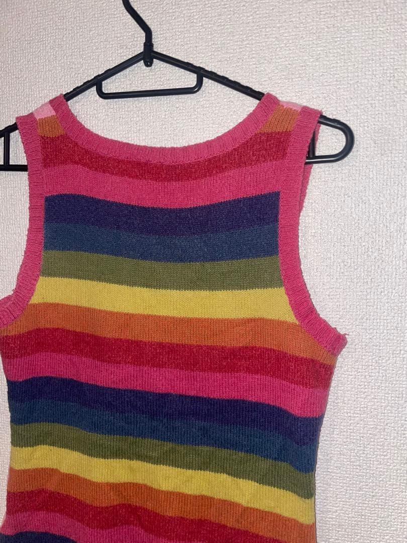 hystericglamour ニットベスト　タンクトップ　90s　itimi