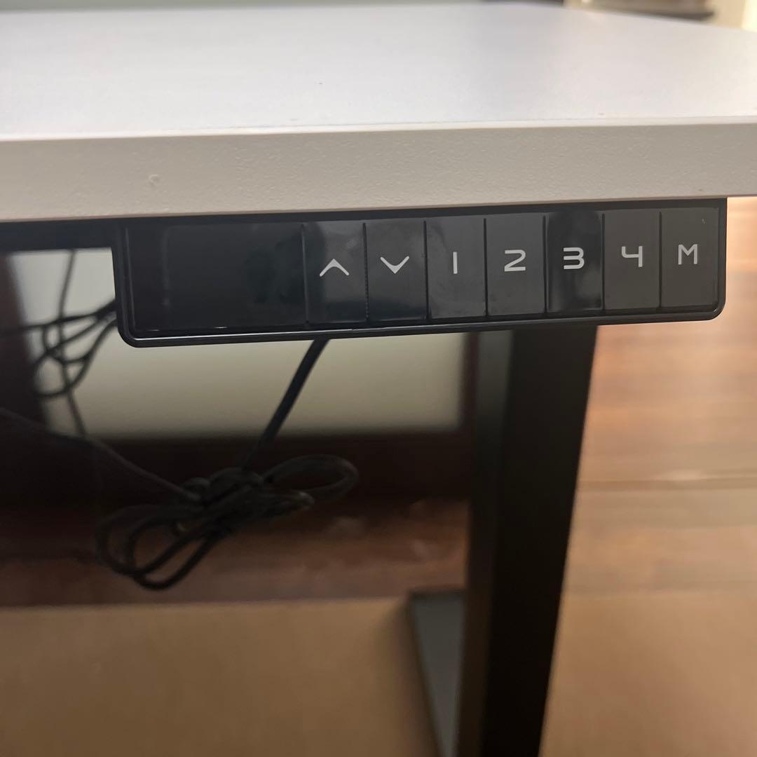 山善 スタンディングデスク 電動昇降