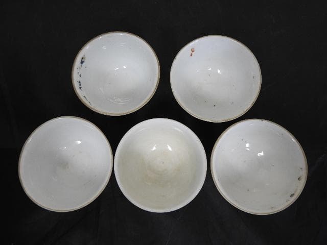 清朝焼？湯呑　MA610