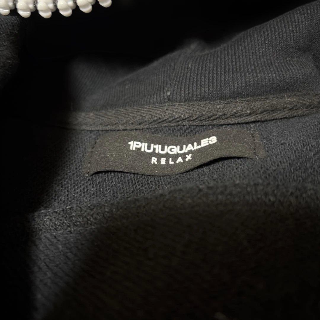 1PIU1UGUAALE3 セットアップ　パーカーセット アップ　ブラックXL