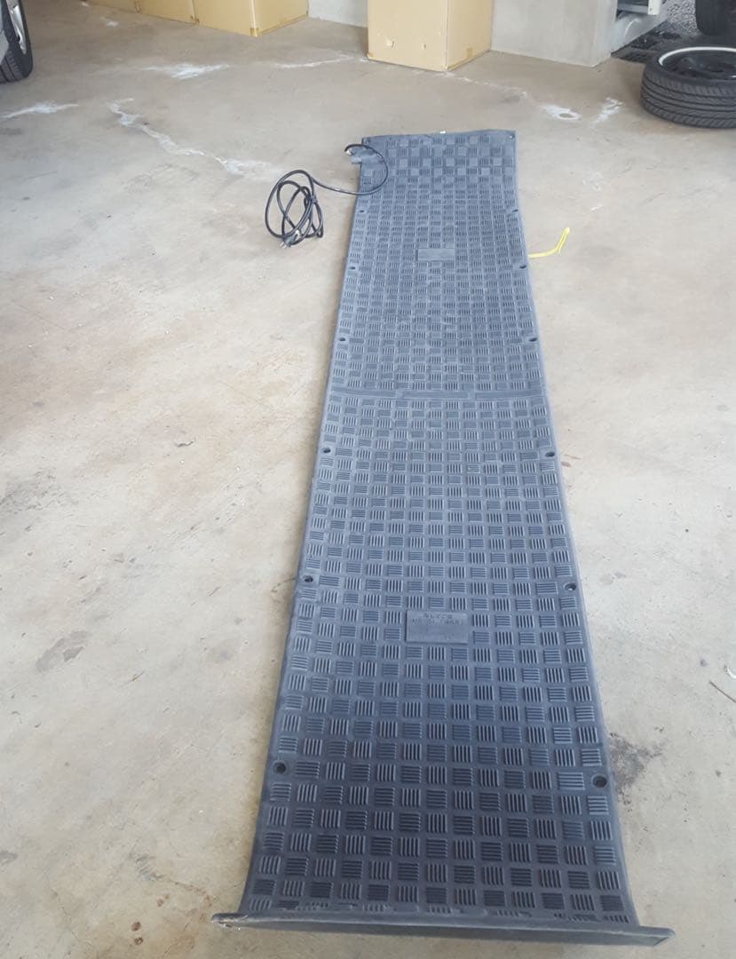 融雪マット3メートル　毎日の除雪が軽減！