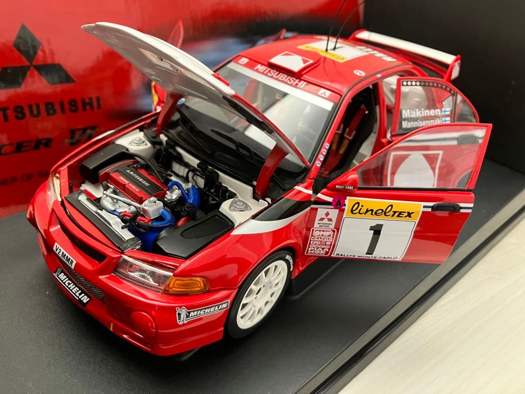 1/18 オートアート AUTOart 三菱 ランサーエボリューションWRC