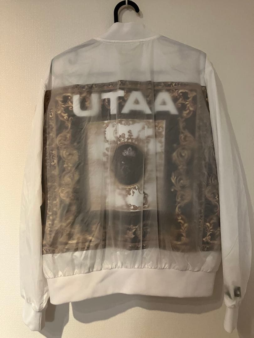 UTAA 透け感ジャケット ホワイト