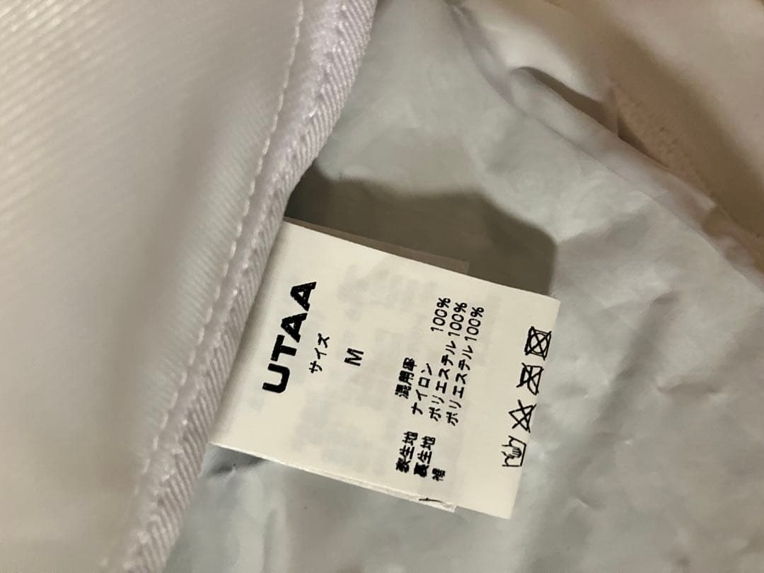 UTAA 透け感ジャケット ホワイト