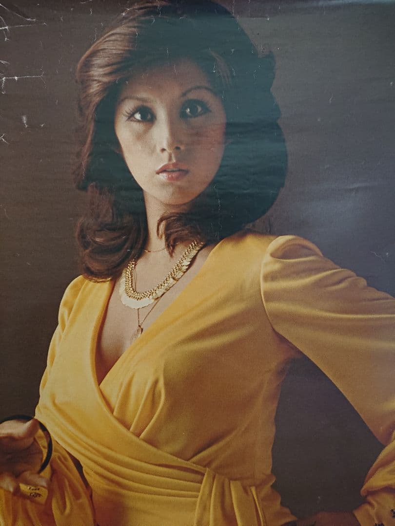 値下げ【超レア1973年当時物大判ポスター】夏木マリ 裸足の女王 キングレコード