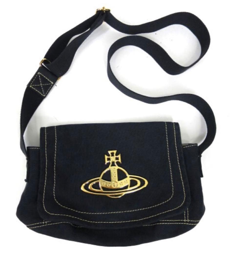 Vivienne Westwood ショルダーバッグ ブラック