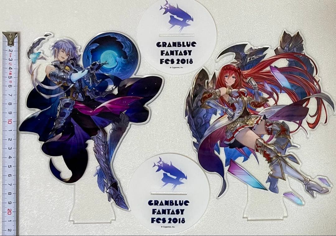 グラブル グラフェス2018〜2024 アクスタ29体 シスパネル おまけセット