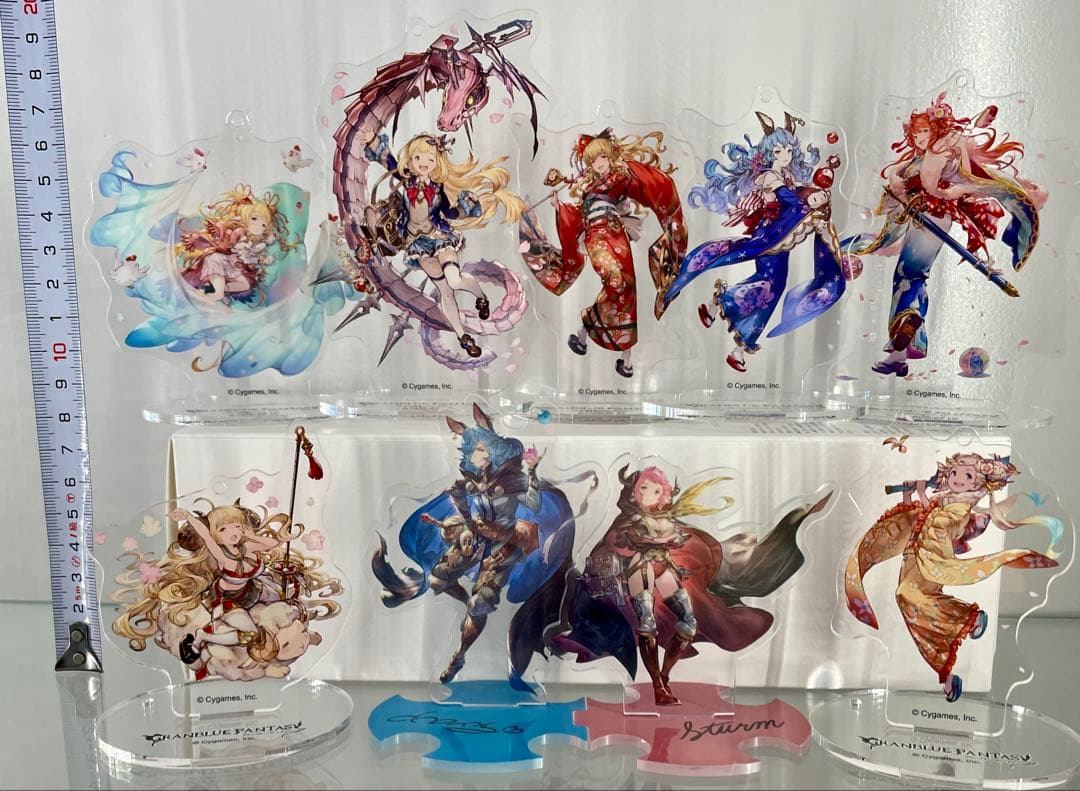 グラブル グラフェス2018〜2024 アクスタ29体 シスパネル おまけセット