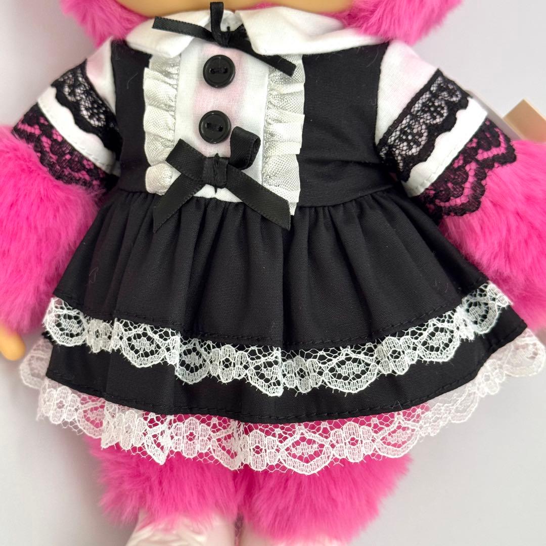 【希少】香港限定　モンチッチ チムたん Mサイズ ホットピンクドレス 新品