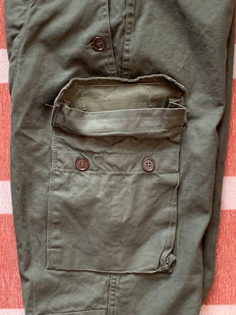 やまやんさん専用　70年代　フランス軍　Paul Boye M64カーゴパンツ