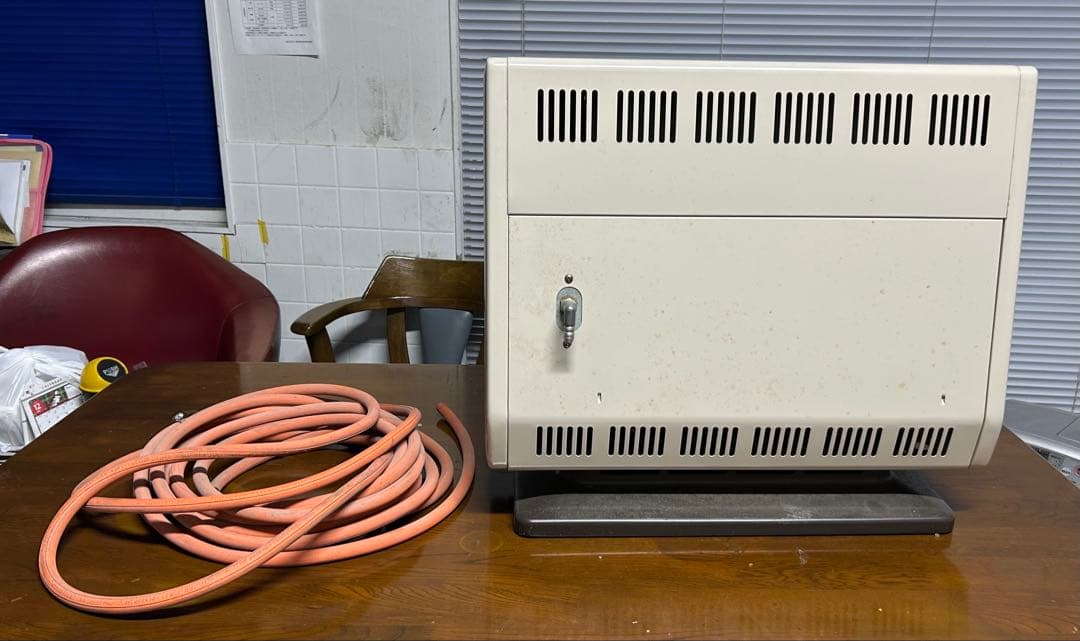 昭和レトロ　パロマ　Paloma PG-81 ガスストーブ　ガスホース付き