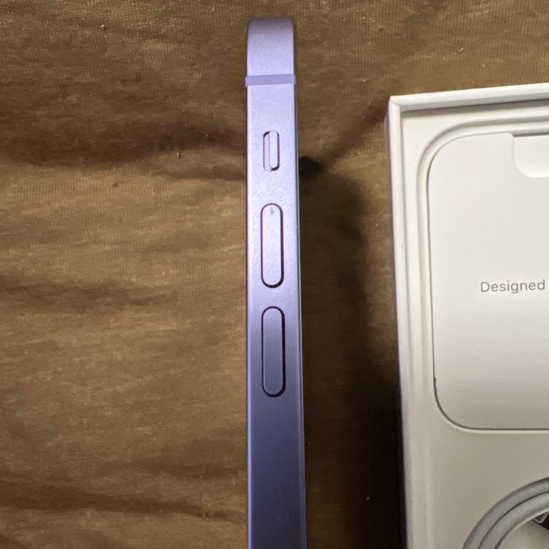 iPhone12 128GB パープル 【純正バッテリー100%】