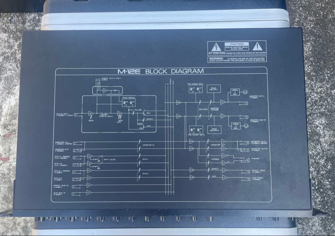 Roland アナログミキサーM-12E