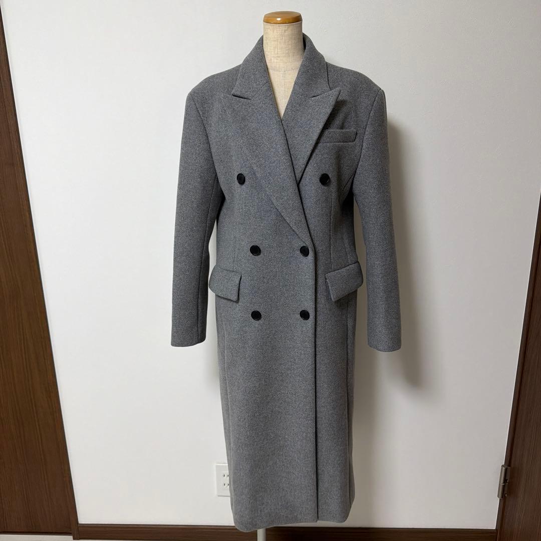 美品　エストネーション　ESTNATION ビッグチェスターダブルコート