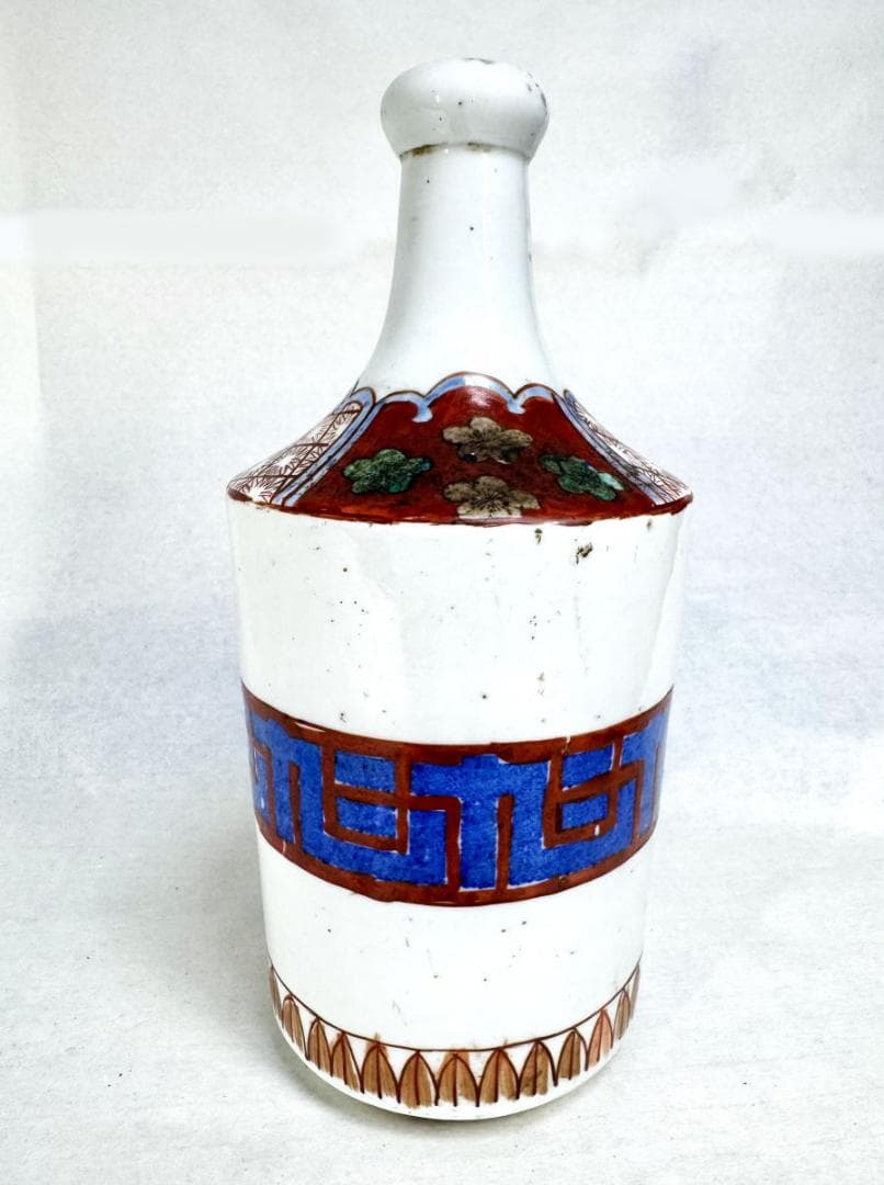 時代物 呉須赤絵大徳利 歴史有る年代物 入手困難 骨董 古美術 WWTT221