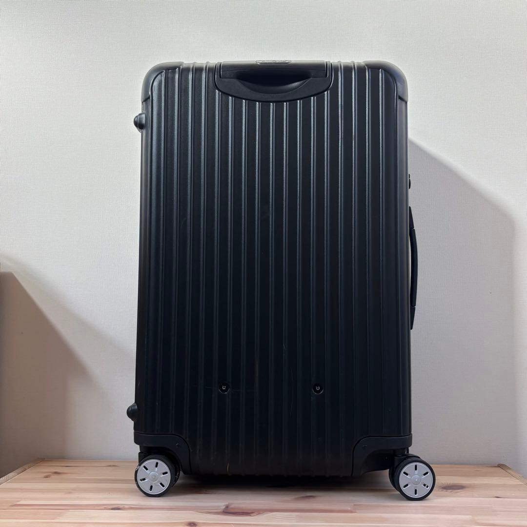 美品 RIMOWA SALSA 87L キャリーケース　マットブラック　4輪