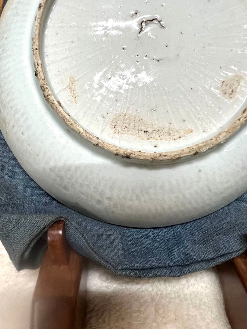 呉須　染め付け鳳凰紋　初期伊万里　値下げ！