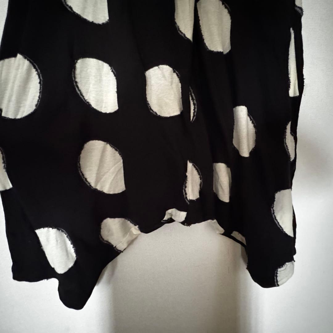 芽風 センソユニコ ドット サルエルパンツ