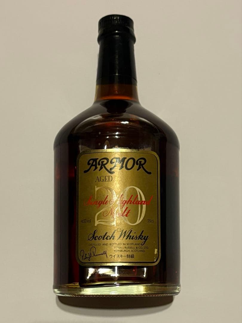 あ*ん様 【未開栓】 超希少ARMOR アーマー シングル ハイランド モルト