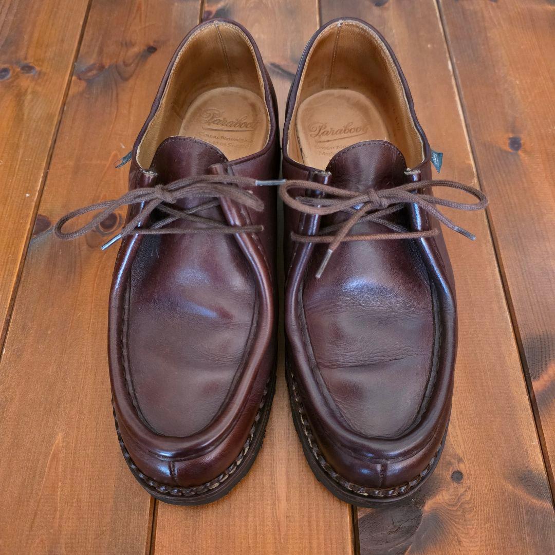 【パラブーツ】ミカエル カフェ サイズ：EU42 (JP26.5cm)　箱付き