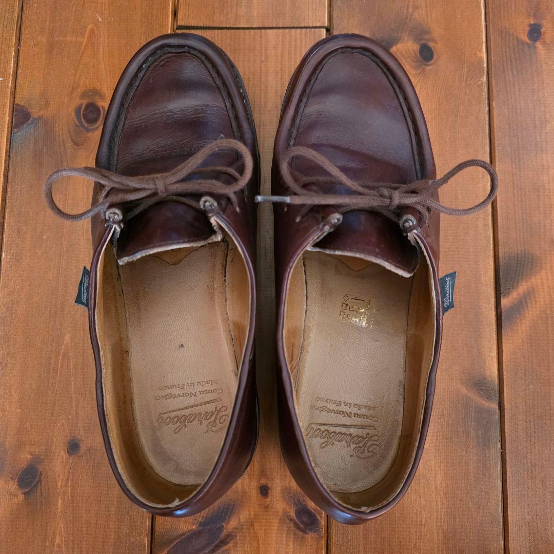 【パラブーツ】ミカエル カフェ サイズ：EU42 (JP26.5cm)　箱付き