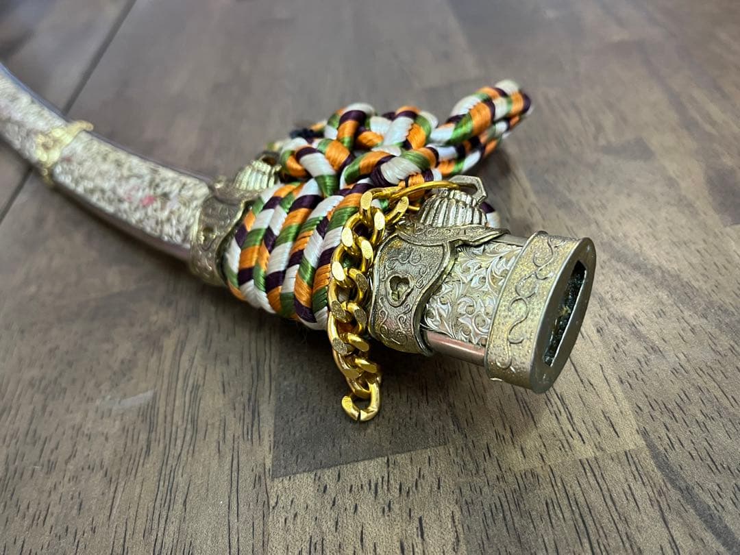 【アンティーク】鳥頸太刀拵 衛府太刀拵 細太刀拵 模造刀 太刀 日本刀 レトロ