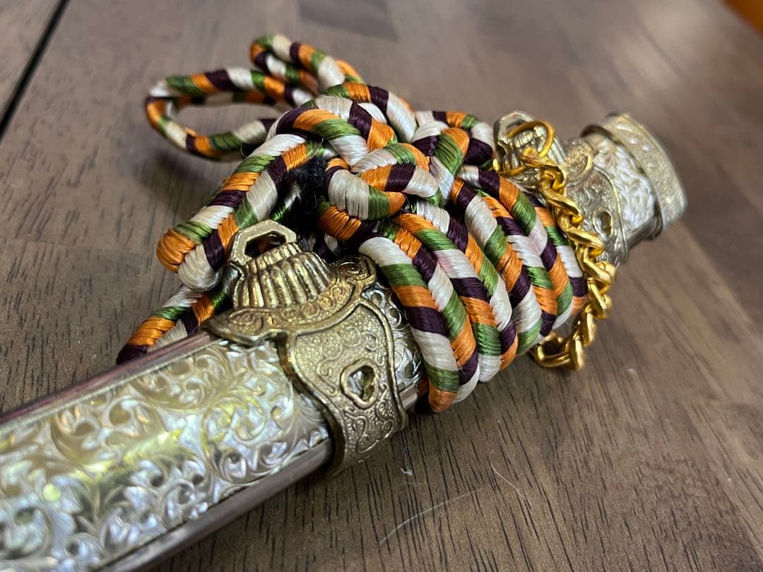 【アンティーク】鳥頸太刀拵 衛府太刀拵 細太刀拵 模造刀 太刀 日本刀 レトロ