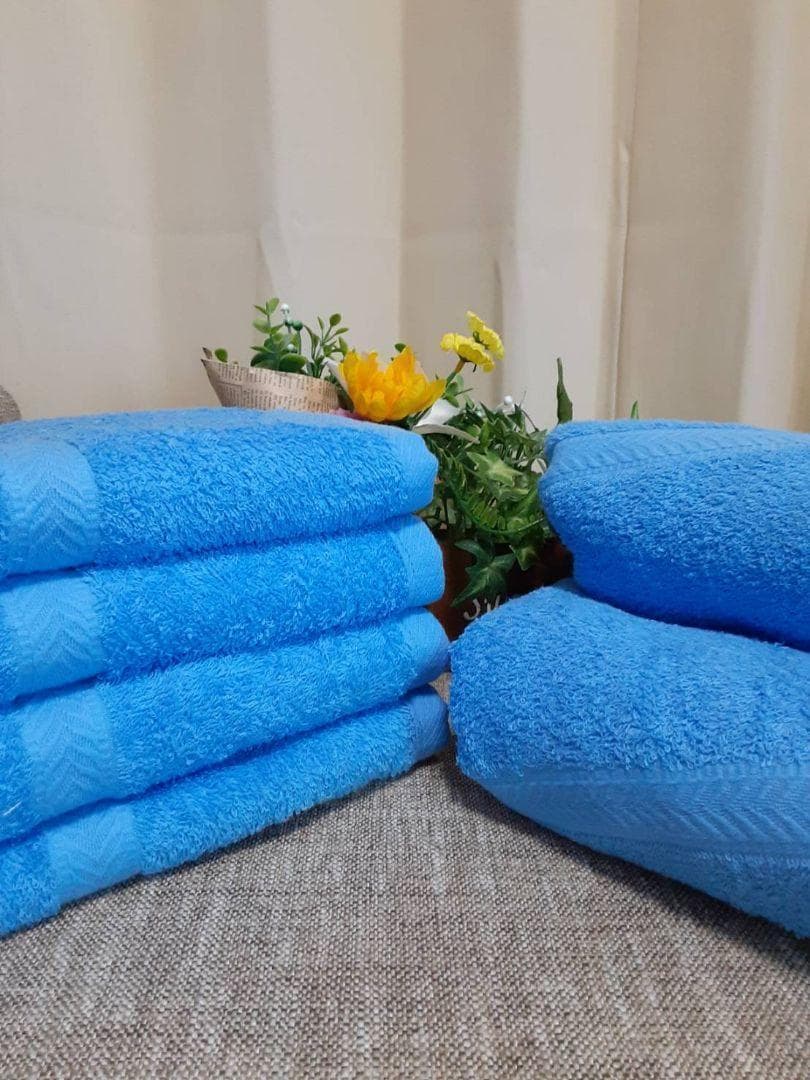 泉州タオル 800匁ブルーバスタオルセット８枚入 タオル新品 まとめ売り