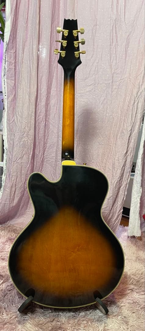 Aria Pro II FA-70TR フルアコ / Bigsbyタイプトレモロ