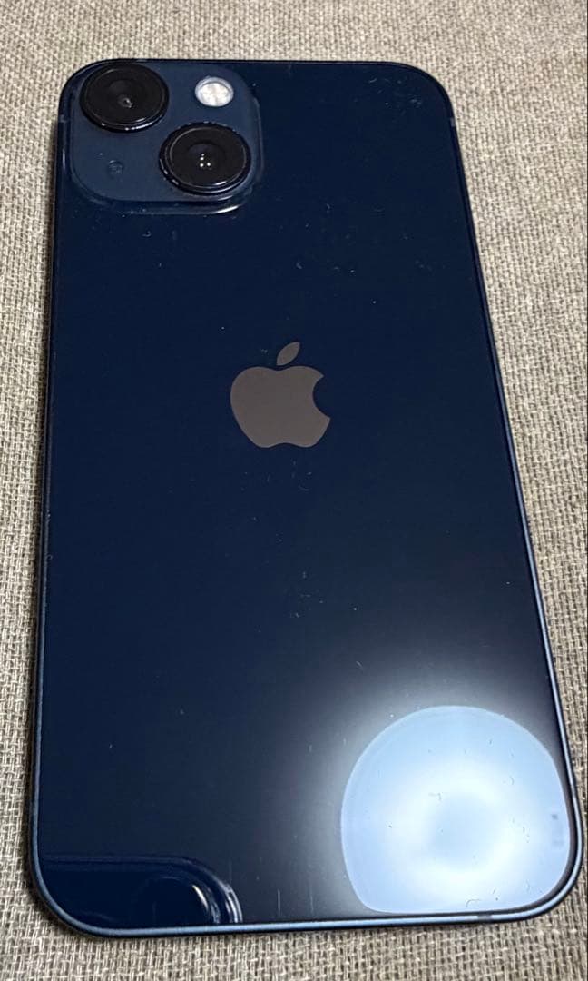 Apple iPhone 13mini 本体ミッドナイト 89% カバーつき